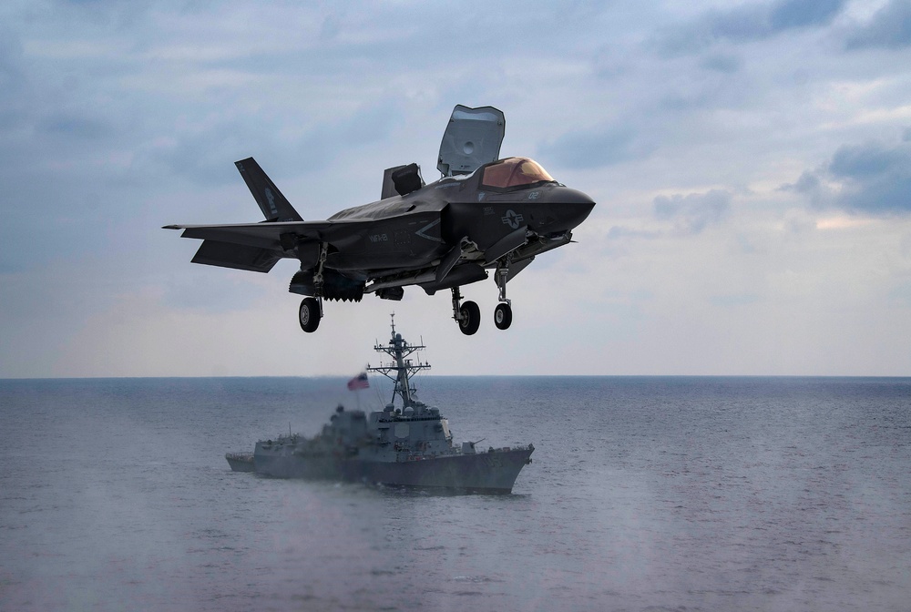 USS Wasp is operating in the Indo-Pacific region.