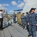 U.S. Navy welcomes British Royal Navy HMS Sutherland as she arrives in Yokosuka, Japan.