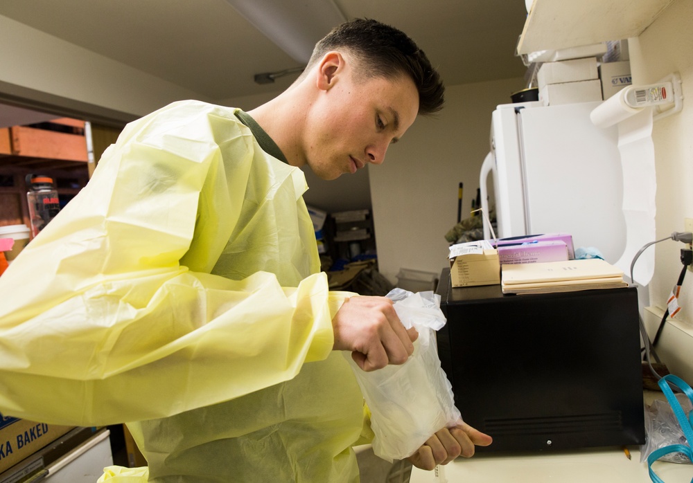 IRT Arctic Care service members continue providing medical care