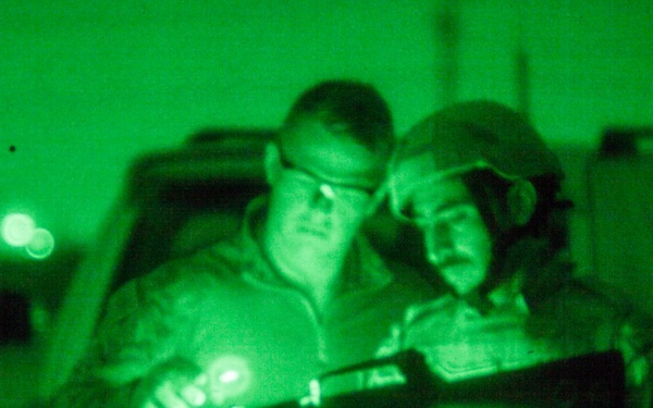 Iraqi Army Night Ops Training