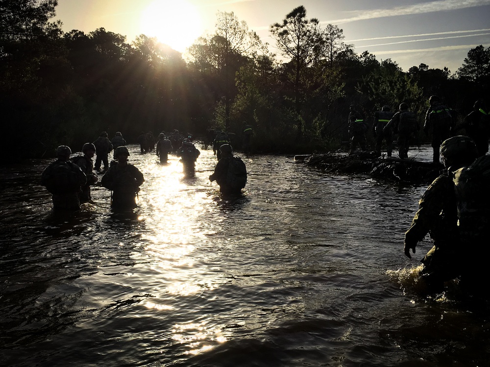 HHC Paratroopers Ruck March