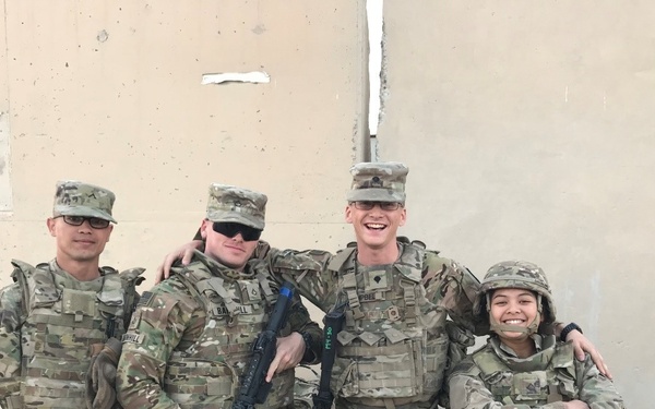 Delta battery soldiers conduct weapons qualification, Patriot reloading training