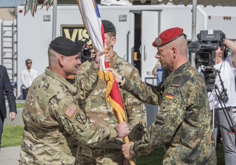USAREUR Assumption of Responsibility Ceremony