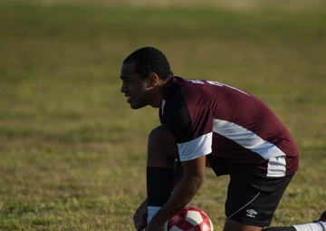 Jamaican Airman aims for the All Armed Forces soccer team