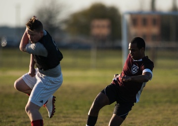 Jamaican Airman aims for the All Armed Forces soccer team