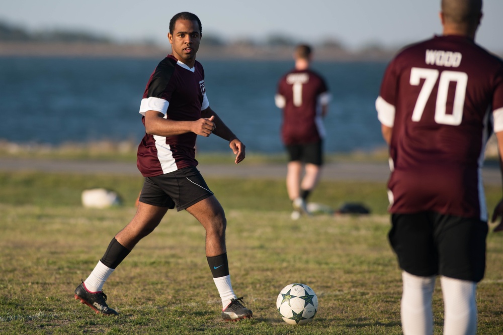 Jamaican Airman aims for the All Armed Forces soccer team