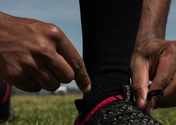 Jamaican Airman aims for the All Armed Forces soccer team