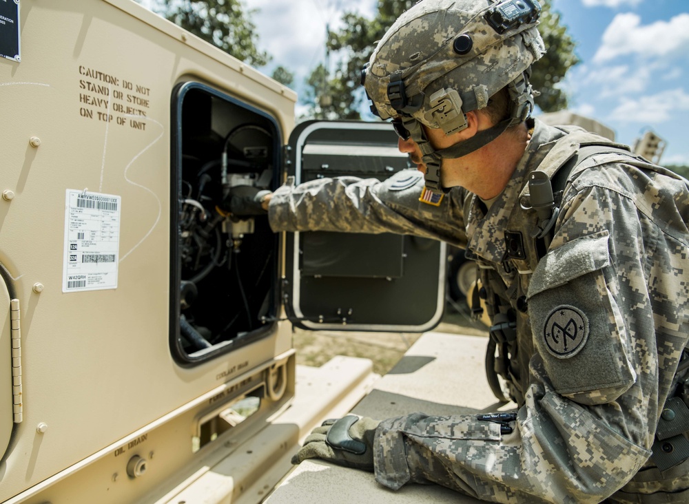 NY National Guard maintenance Soldiers training at Fort Polk in 2018