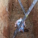 U.S. Army Reserve Engineers in action at trench rescue