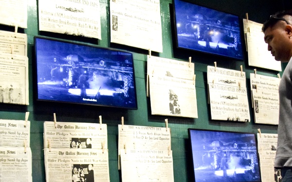 7th SFG (A) tour Nunez Community College