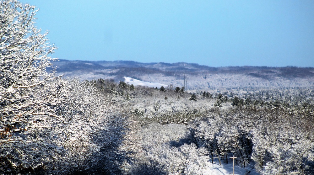 April Snow at Fort McCoy