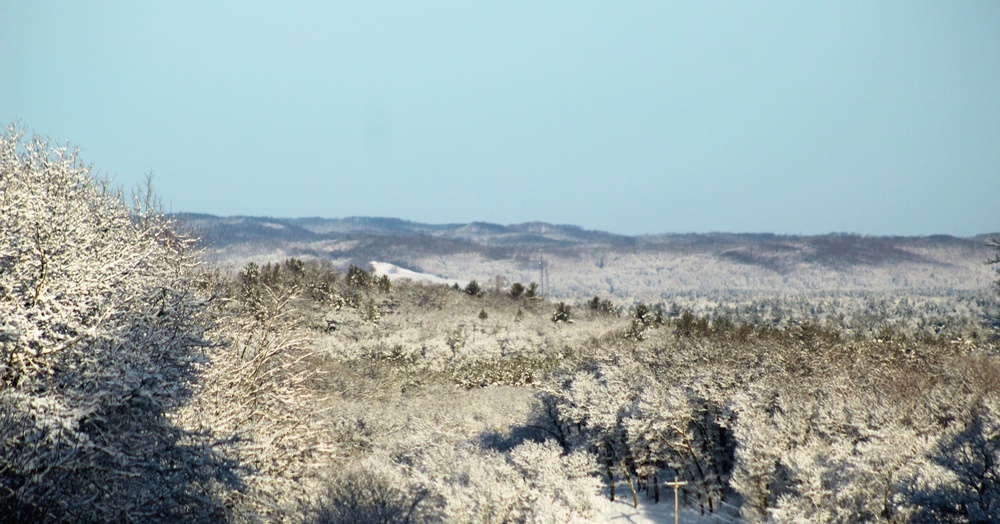 April Snow at Fort McCoy