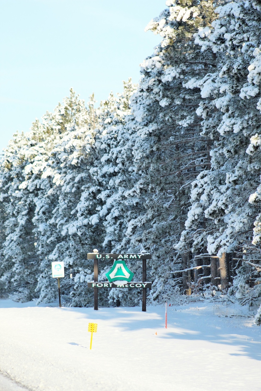 April Snow at Fort McCoy