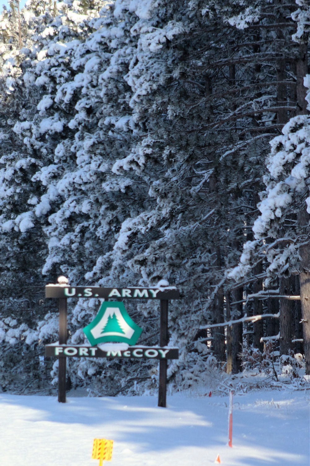 April Snow at Fort McCoy