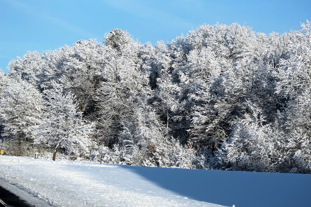 April Snow at Fort McCoy