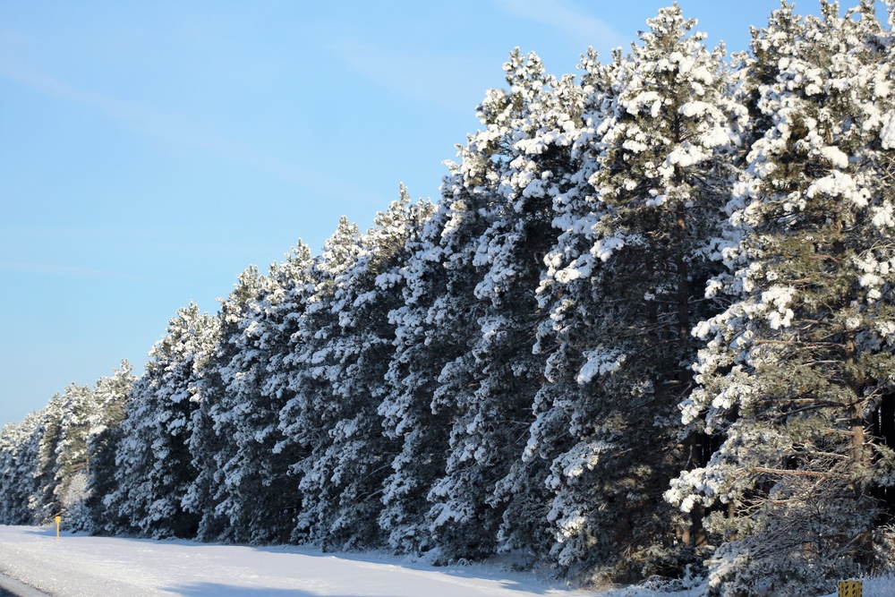 April Snow at Fort McCoy