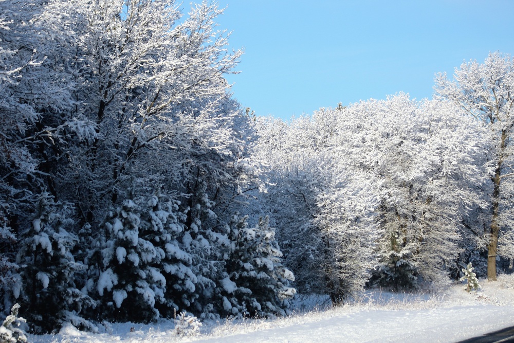 April Snow at Fort McCoy