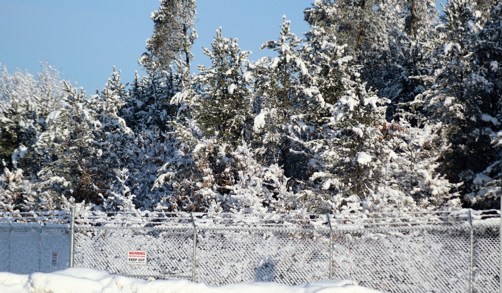 April Snow at Fort McCoy