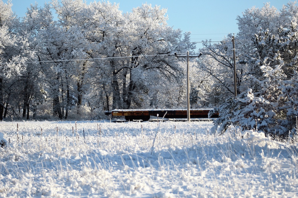 April Snow at Fort McCoy