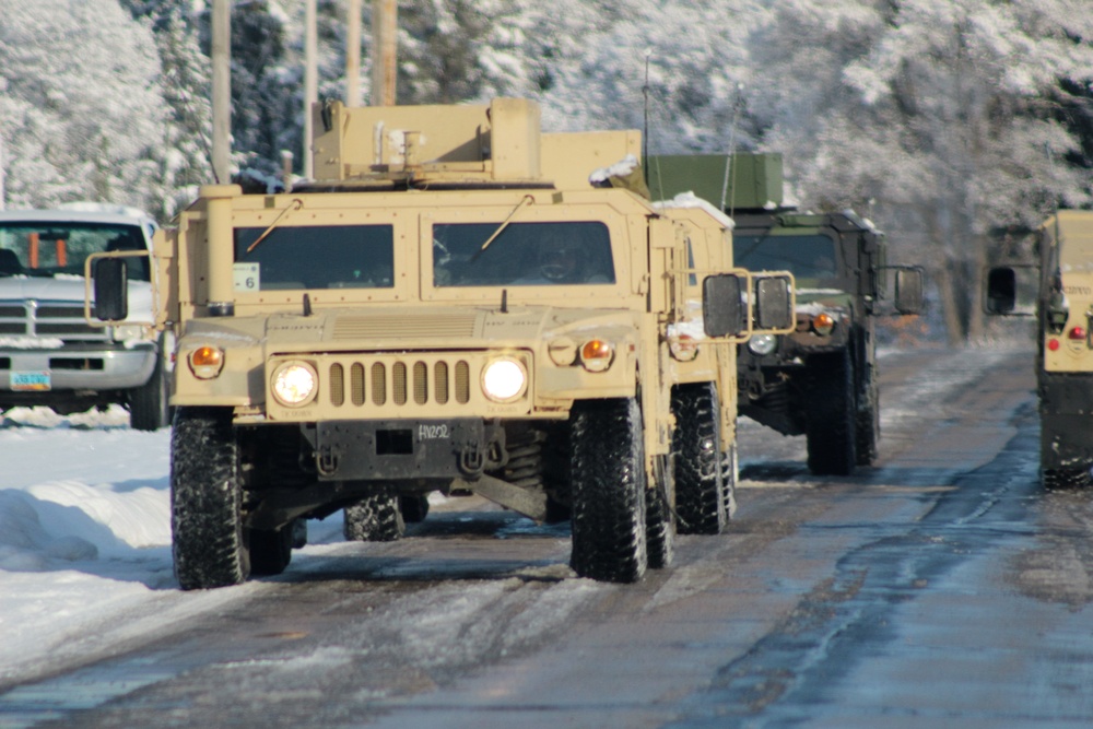 April Snow at Fort McCoy