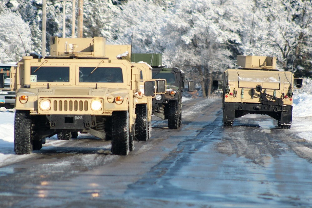 April Snow at Fort McCoy