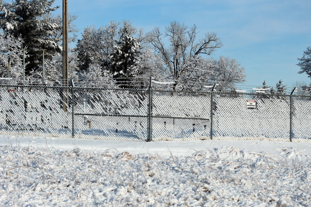 April Snow at Fort McCoy