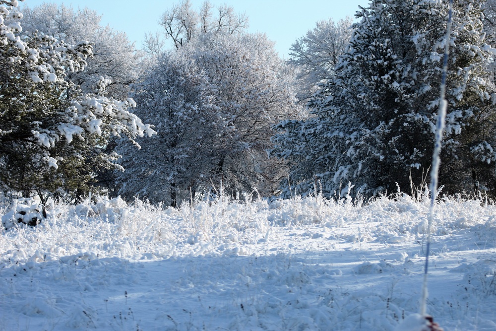 April Snow at Fort McCoy