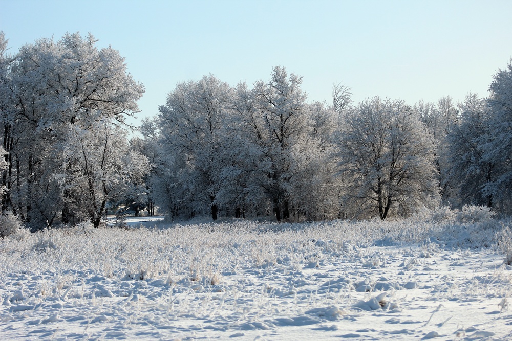 April Snow at Fort McCoy