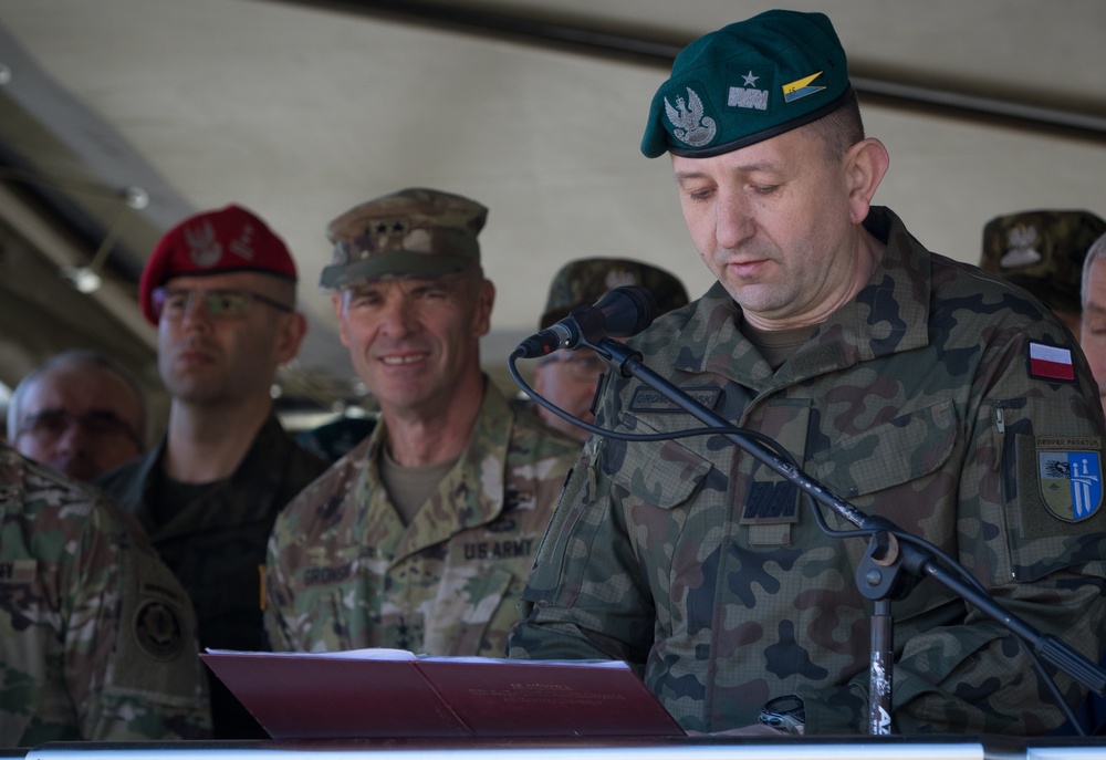1st SQDN, 2nd Cav. Reg., steps up and joins Battle Group Poland