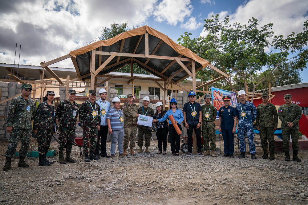 Balikatan 18: Groundbreaking ceremony at Cabu ES blesses construction efforts by PHL, US, JPN, AUS