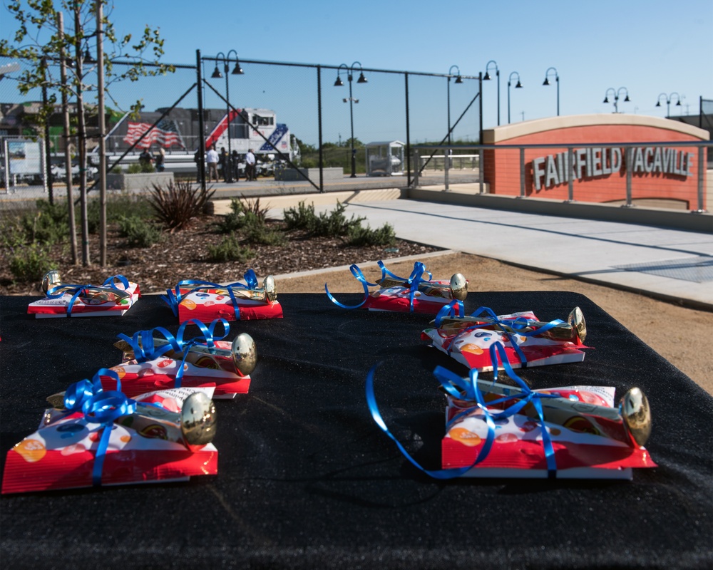 Fairfield-Vacaville Train Station Dedication