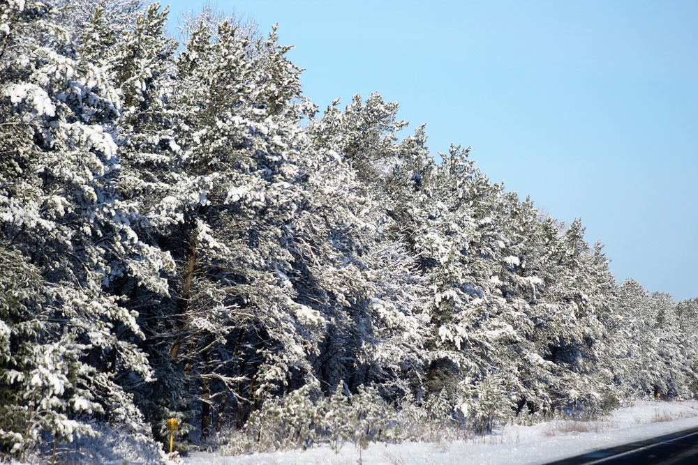 April Snow at Fort McCoy