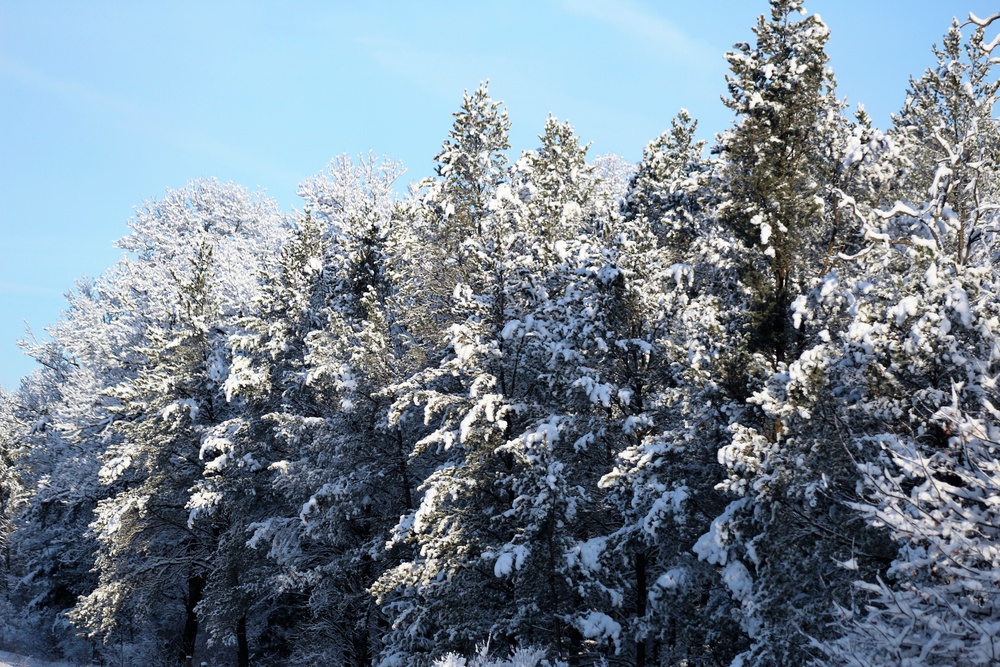 April Snow at Fort McCoy