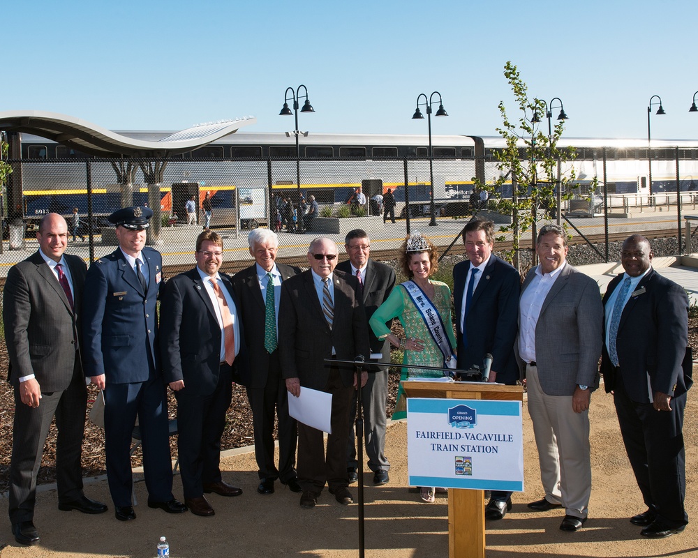 Fairfield-Vacaville Train Station Dedication