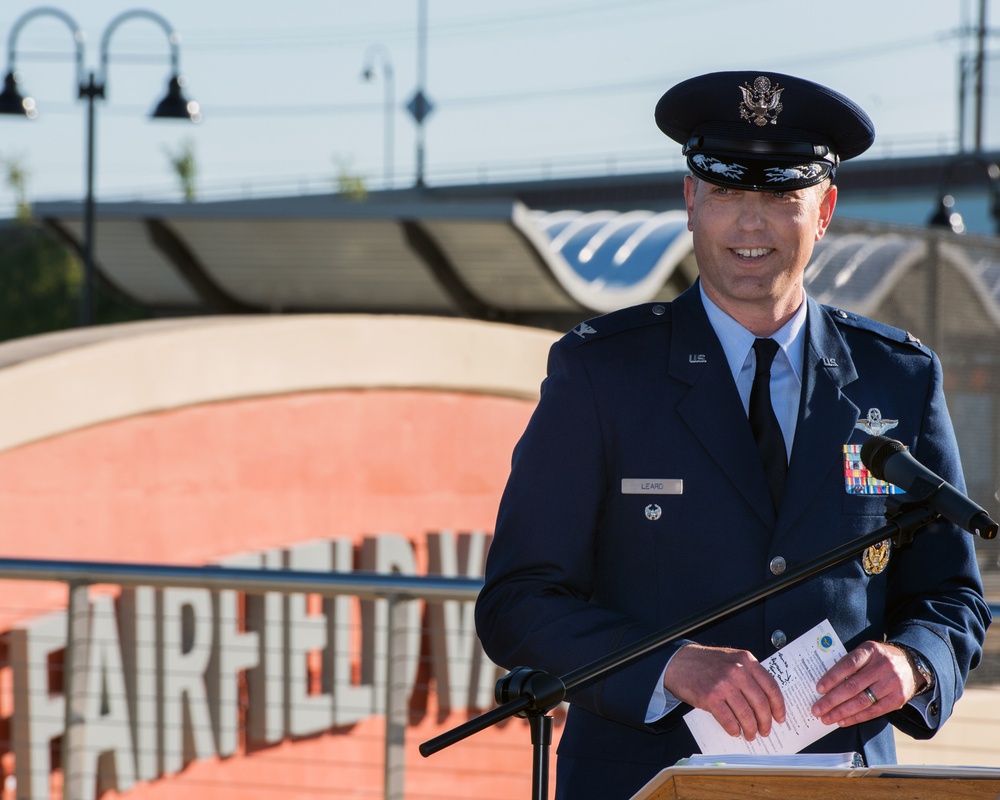 Fairfield-Vacaville Train Station Dedication