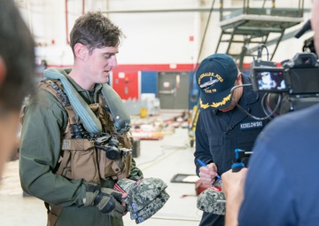NASCAR Driver Brad Keselowski Visits Naval Station Norfolk