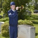 Trumpeter Plays TAPS Commemorating Fallen Airmen