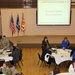 Fort McCoy garrison, tenant team members share ideas in meeting