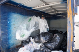 Naval Station Everett Sailors Recycle