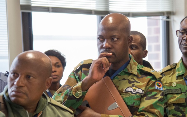 Airmen from 13 African countries participate in the African Partnership Flight engagement.