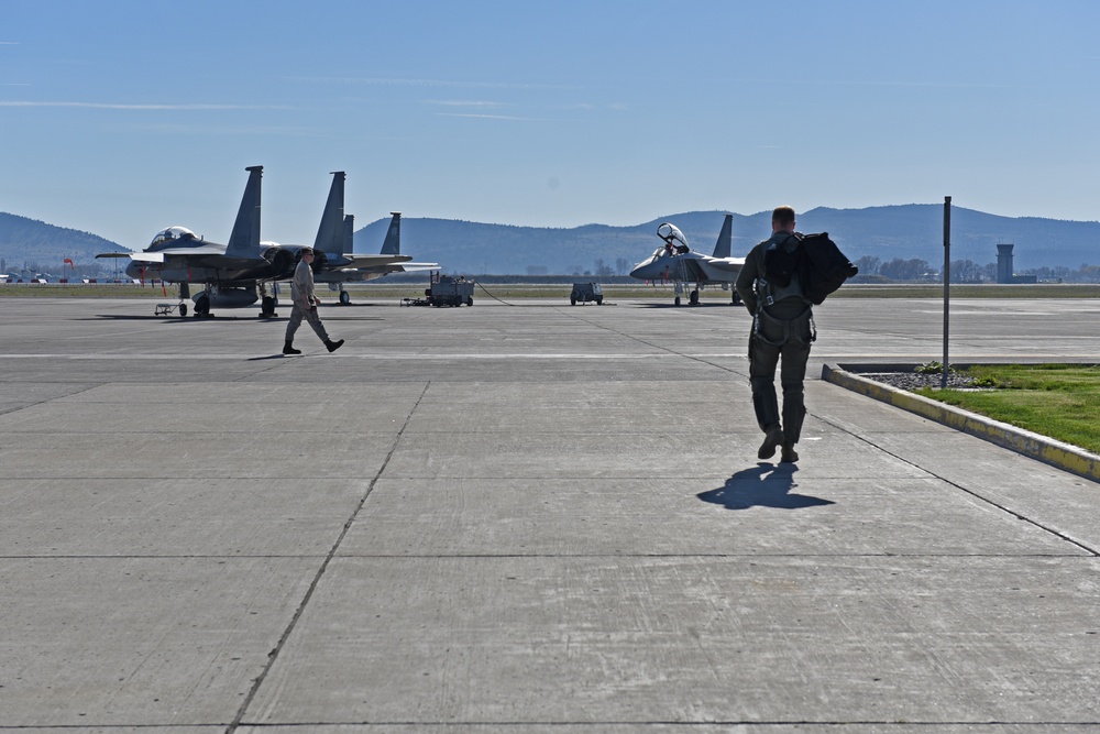 F-15 Training Mission