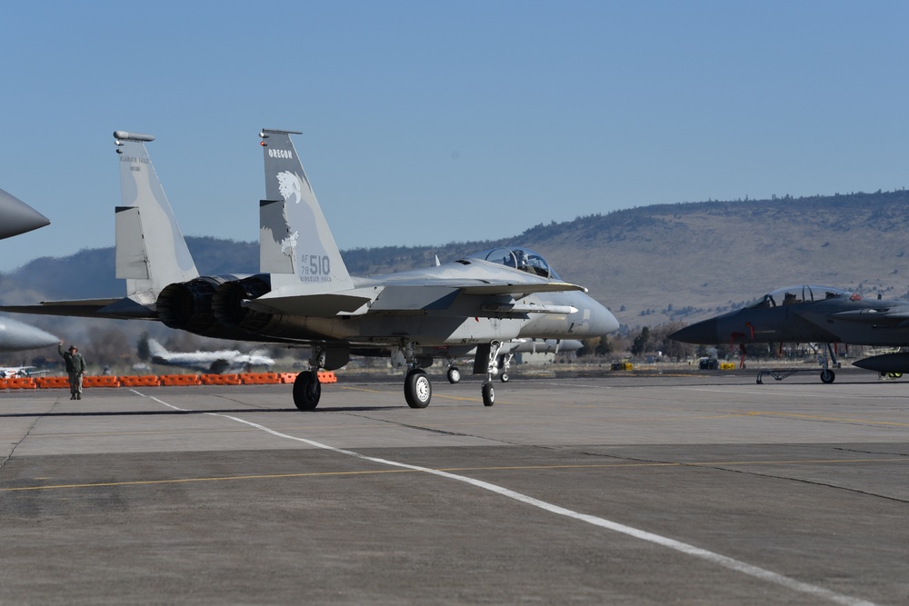 F-15 Training Mission