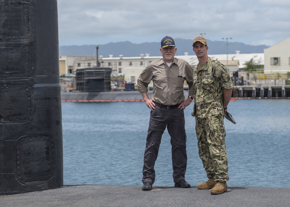 USS Bremerton Departs Pearl Harbor for Final Time