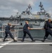 John C. Stennis Carrier Strike Group Cruiser-Destroyer Warships Underway for Surface Warfare Advanced Tactical Training (SWATT)