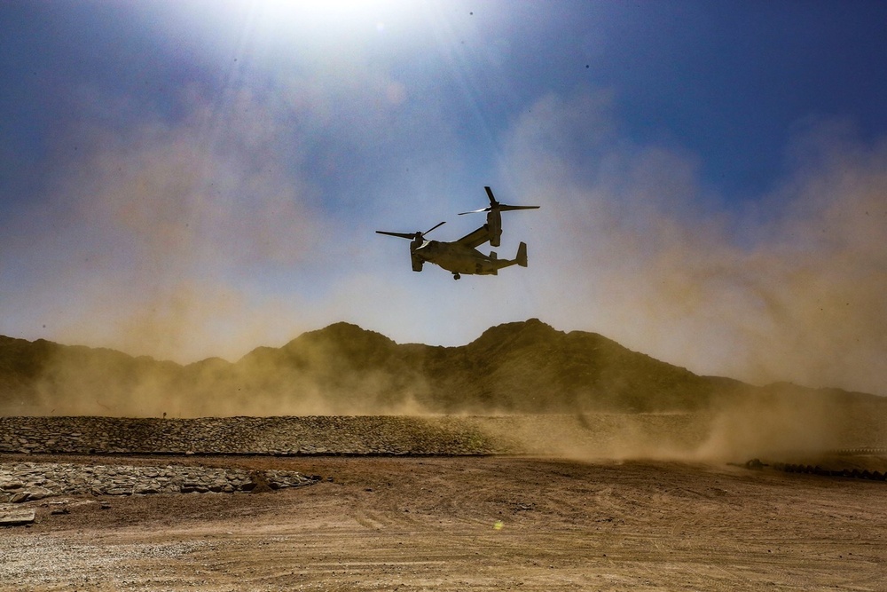 MV-22 supports Eager Lion