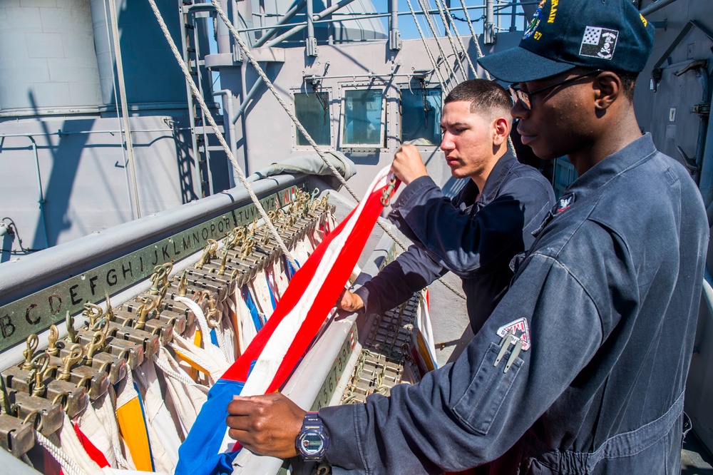 USS Lake Champlain Pacific Deployment 2018