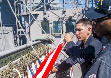 USS Lake Champlain Pacific Deployment 2018