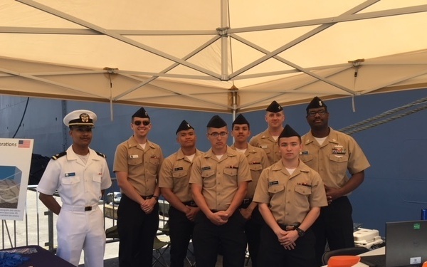 Naval Oceanography Exhibits at Navy Week New Orleans