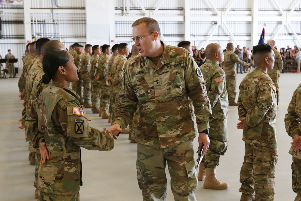 Company B, 171st Aviation Regiment Deployment Ceremony