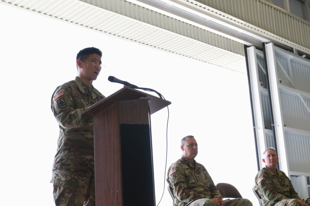 Company B, 171st Aviation Regiment Deployment Ceremony